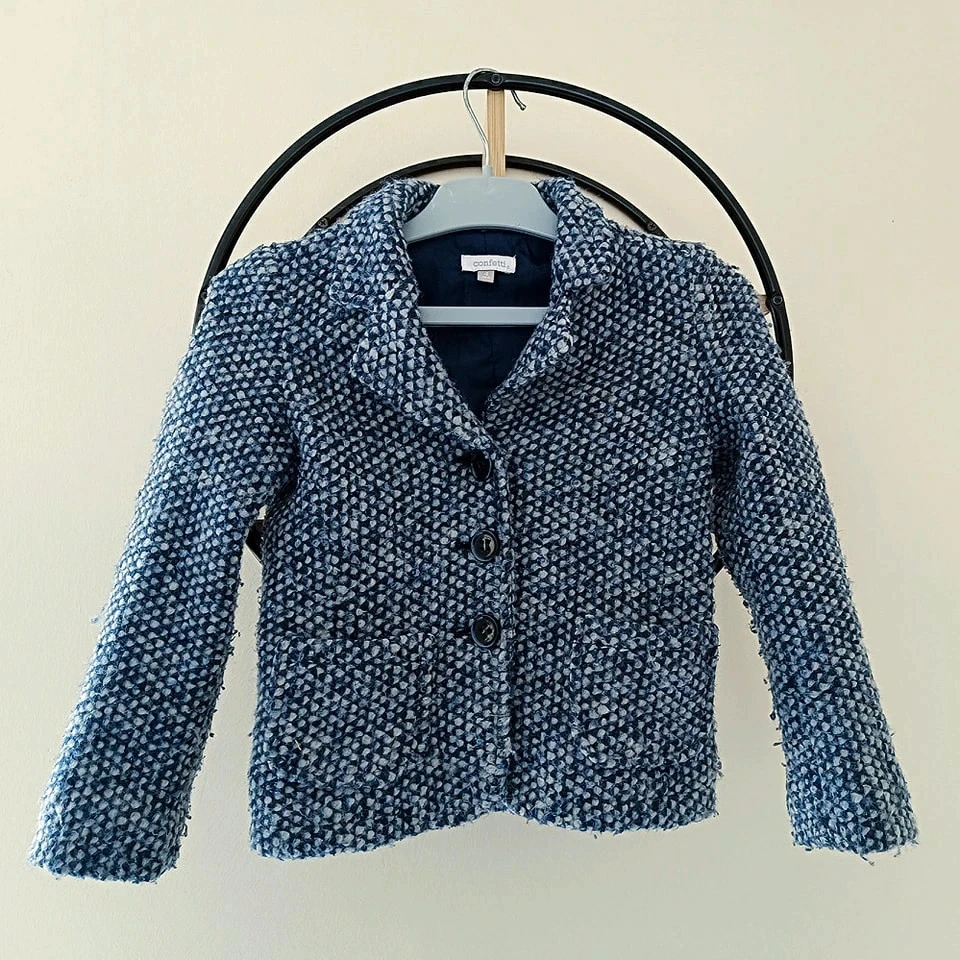 4 ans veste mi saison Confetti